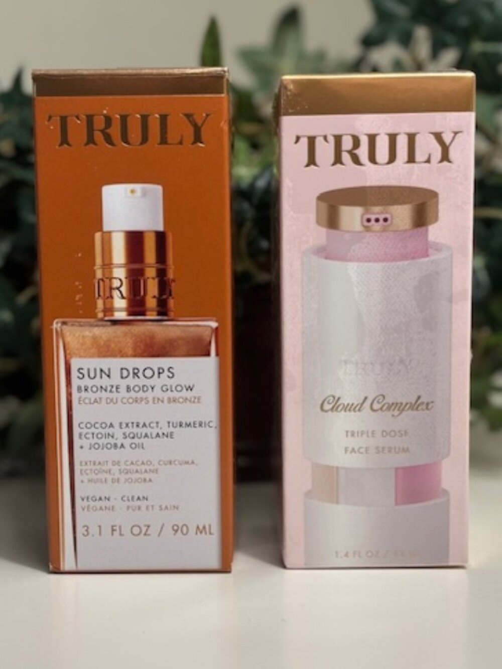 ✨2✨TRULY Glow & Bronze Duo ✦Cloud Complex Triple-Dose ✦ Sun Drops ✦ $73 Retail